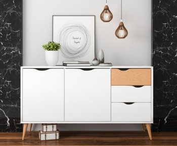 Nordic Style Side Cabinet/Entrance Cabinet-ID:809501461