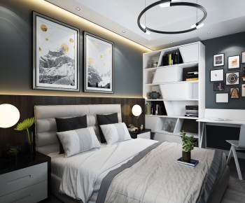 Modern Bedroom-ID:663310394