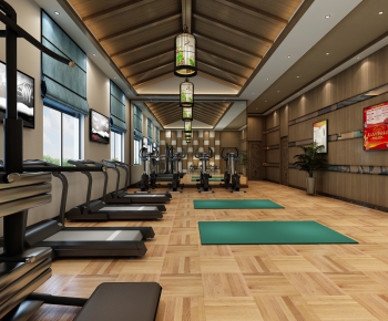 New Chinese Style Gym-ID:677619953
