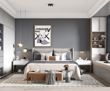 Nordic Style Bedroom-ID:104501318