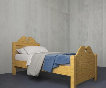 European Style Child's Bed-ID:102460799