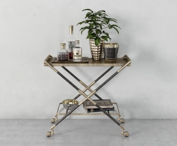 Industrial Style Side Table/corner Table-ID:585441644