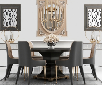Modern Dining Table And Chairs-ID:842384667