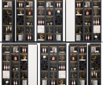 Modern Wine Cabinet-ID:740172179