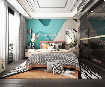 Nordic Style Bedroom-ID:335537155