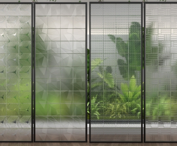 Modern Glass Screen Partition-ID:731693225
