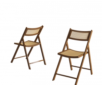 新中式藤编折叠椅-ID:649216677