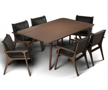 Modern Dining Table And Chairs-ID:600585663