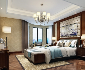 American Style Bedroom-ID:547844689