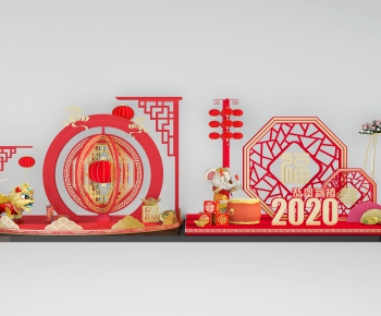 New Chinese Style Decorative Set-ID:672336672
