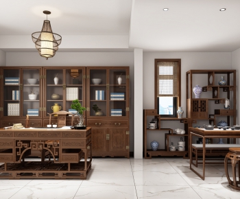 New Chinese Style Study Space-ID:208839769