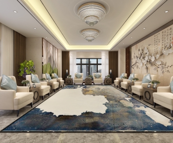 New Chinese Style Reception Room-ID:698822589
