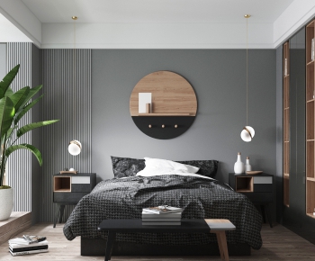 Nordic Style Bedroom-ID:987415123