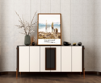 Modern Side Cabinet/Entrance Cabinet-ID:608419416