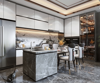 New Chinese Style Open Kitchen-ID:202110462