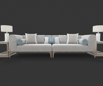 New Chinese Style A Sofa For Two-ID:421278749