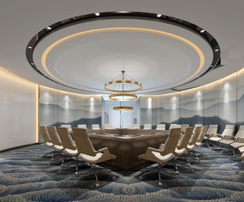 New Chinese Style Meeting Room-ID:757310157