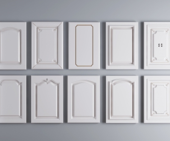 Simple European Style Door Panel-ID:388065452