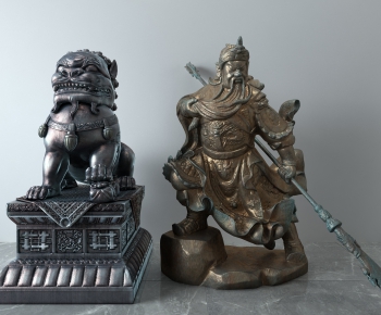 New Chinese Style Sculpture-ID:155568156