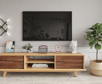 Nordic Style TV Cabinet-ID:381120835