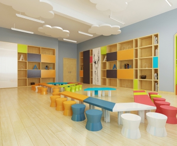 Modern Children's Kindergarten-ID:958127951