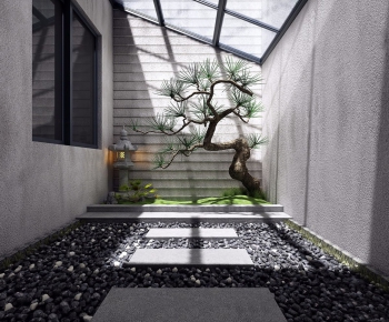 New Chinese Style Courtyard/landscape-ID:979238696