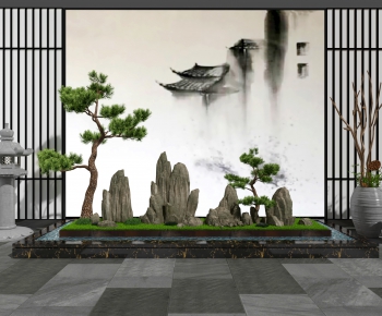 New Chinese Style Garden-ID:358839553