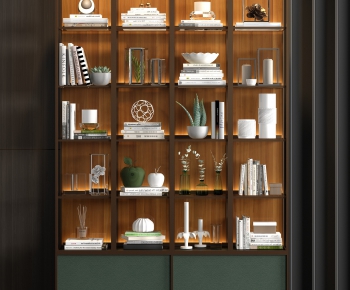 New Chinese Style Bookcase-ID:158825567