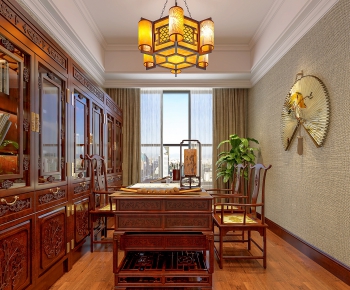 Chinese Style Study Space-ID:780441616