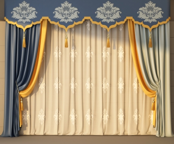 New Chinese Style The Curtain-ID:565118248