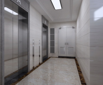 Modern Elevator Hall-ID:663390497