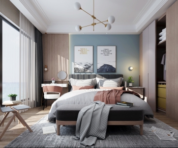 Nordic Style Bedroom-ID:999158547