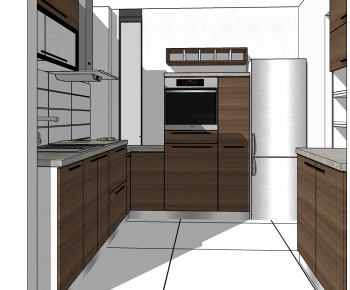 Modern Kitchen Cabinet-ID:534670638