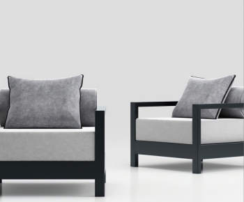 New Chinese Style Single Sofa-ID:222261835