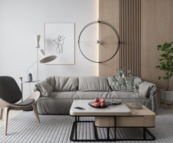 Nordic Style Sofa Combination-ID:281778481