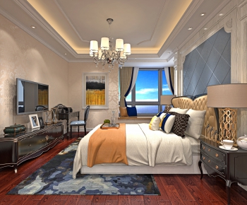 American Style Bedroom-ID:486315744