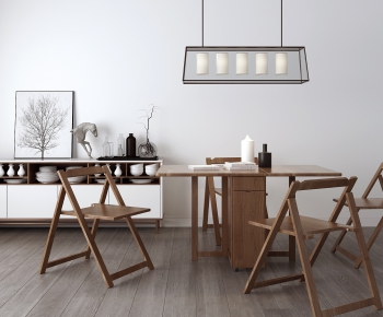 Modern Dining Table And Chairs-ID:835747342