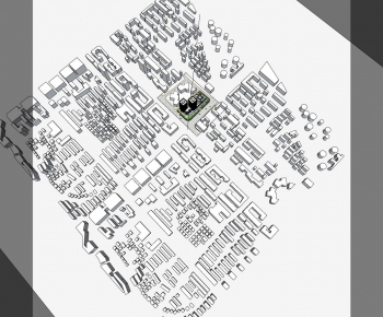 Modern Architectural Bird's-eye View Planning-ID:119699653