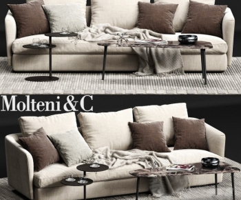 Modern Three-seat Sofa-ID:506848822