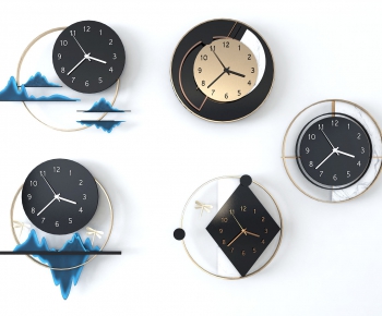 New Chinese Style Wall Clock-ID:154908944