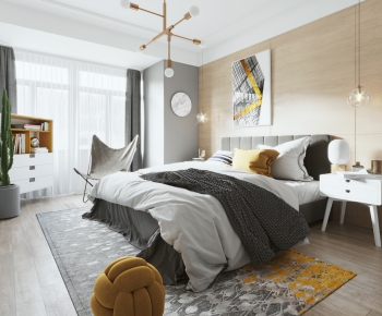 Nordic Style Bedroom-ID:369171922