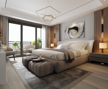 Modern Bedroom-ID:672145488