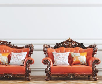 European Style Sofa Combination-ID:284357631