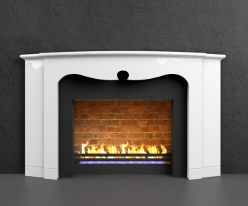 Modern Fireplace-ID:688095539