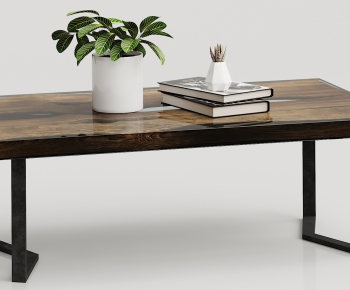 Industrial Style Coffee Table-ID:801749293