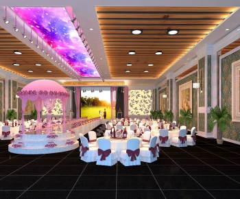 New Classical Style Banquet Hall-ID:576872421