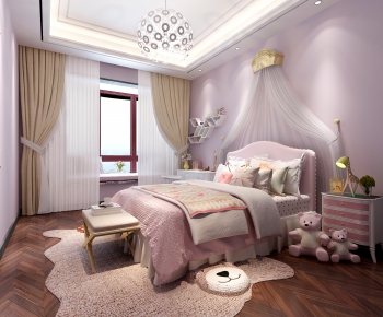 Modern Girl's Room Daughter's Room-ID:798859728