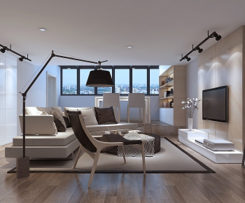 Modern A Living Room-ID:186097252