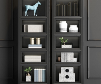 New Chinese Style Bookcase-ID:367750588