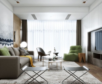 Modern A Living Room-ID:828508135